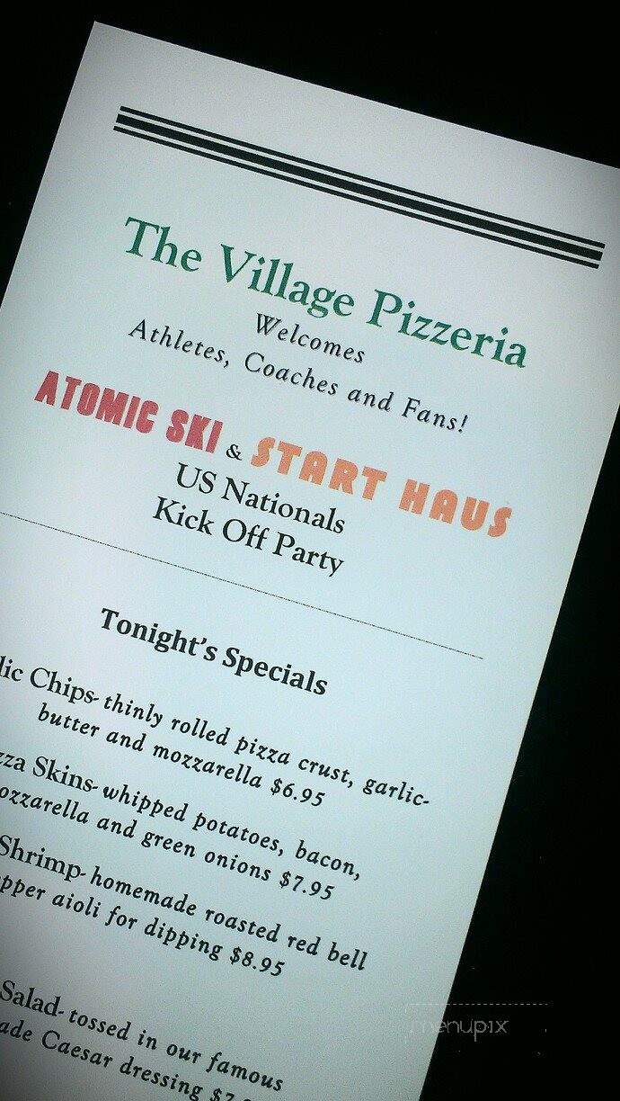 Village Pizzeria - Truckee, CA