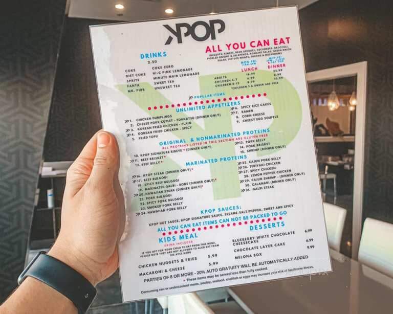 KPop BBQ and Bar - McDonough, GA menu_pic