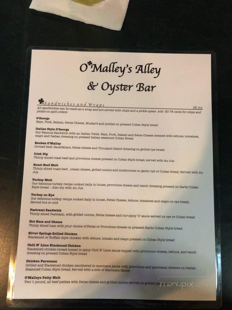 O'Malley's Alley - Ocala, FL