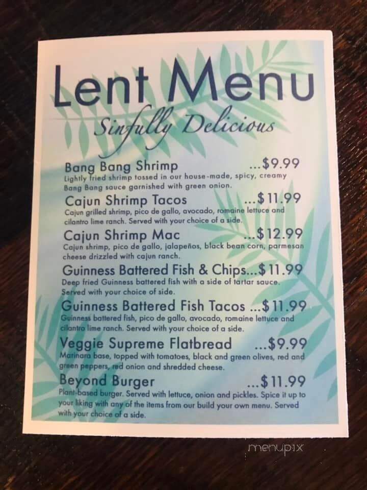 Pounders Pub & Grub - Aberdeen, SD menu_pic