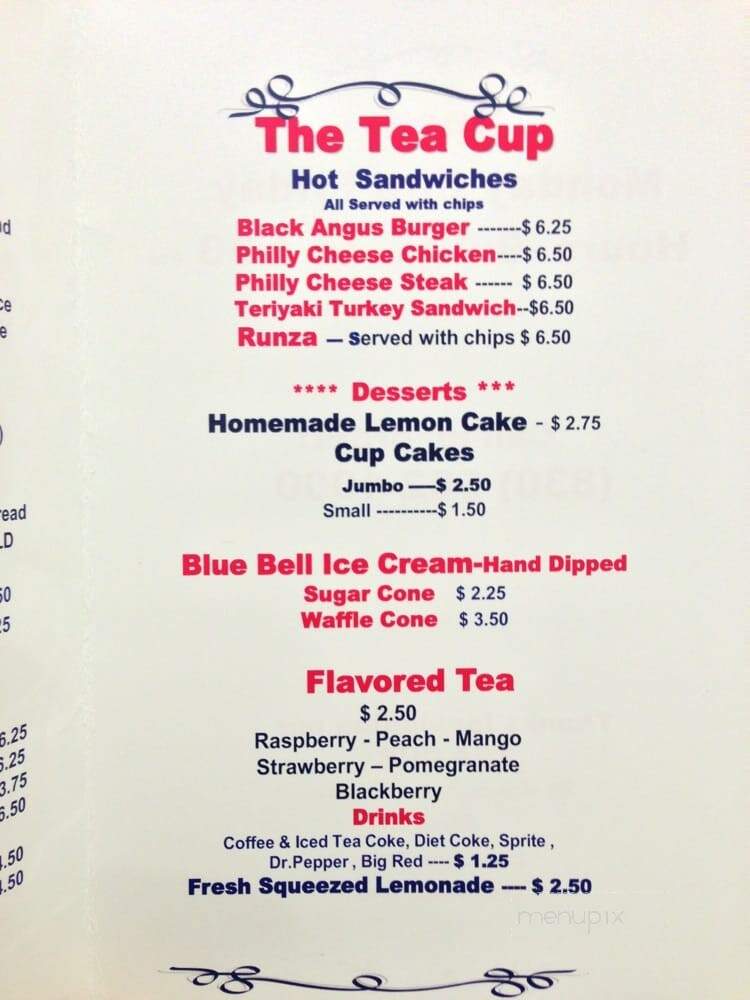 The Tea Cup - Nixon, TX