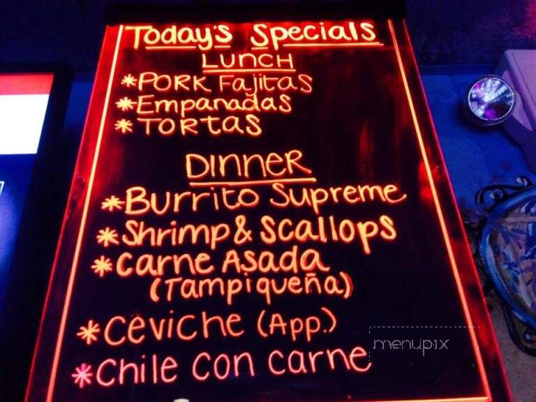 Amigo's Cafe - Naples, FL menu_pic