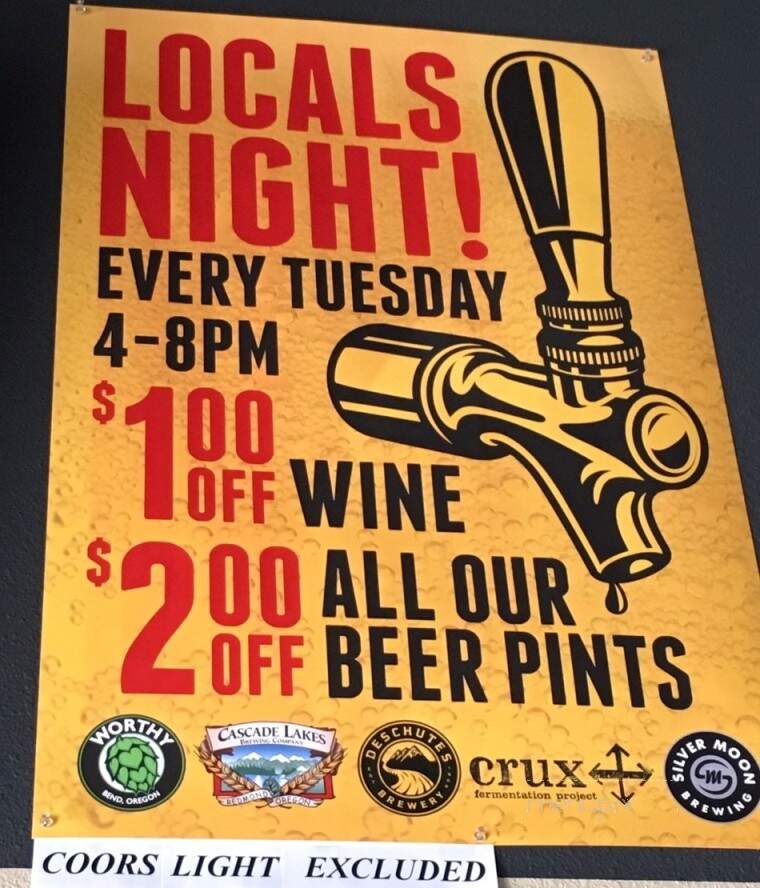 Rimrock Taphouse - Redmond, OR menu_pic