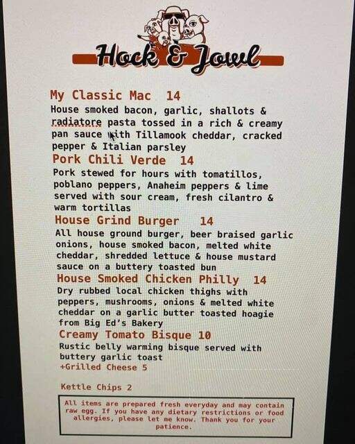 Rimrock Taphouse - Redmond, OR menu_pic