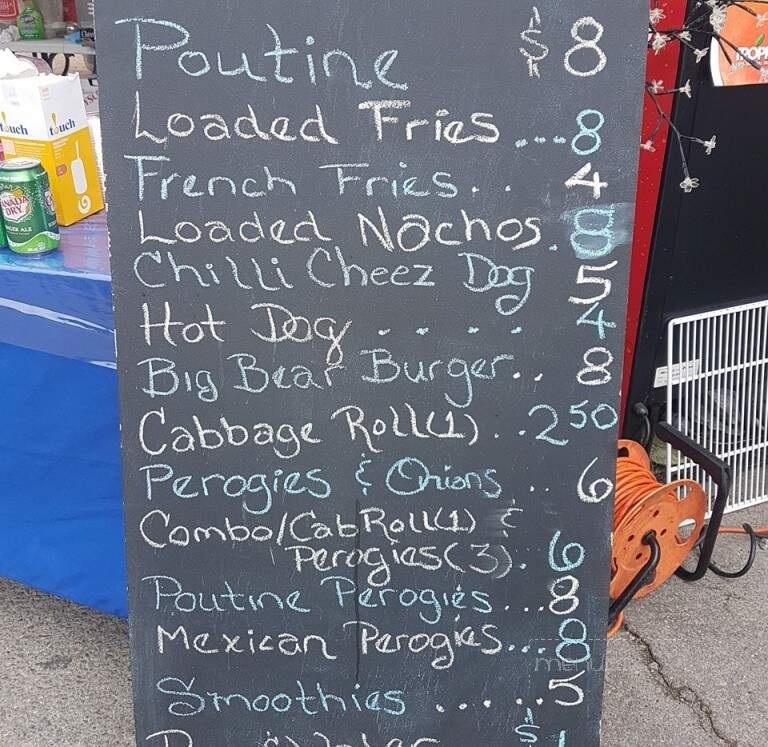 Blue Star Restaurant - Welland, ON menu_pic
