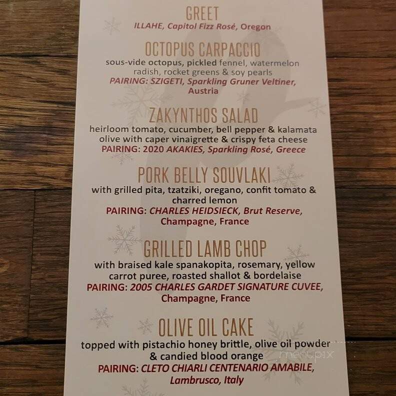 Pangea Bar & Restaurant - Missoula, MT menu_pic