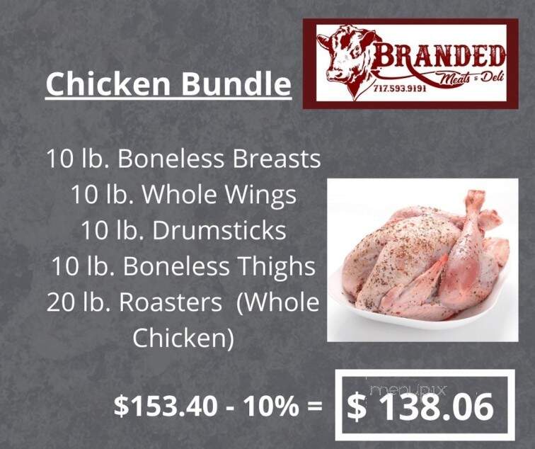 Branded Meats and Deli - Greencastle, PA menu_pic