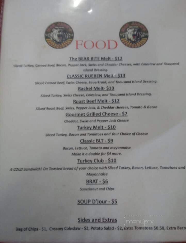 Mad Jacks Mountain Brewery - Bailey, CO menu_pic