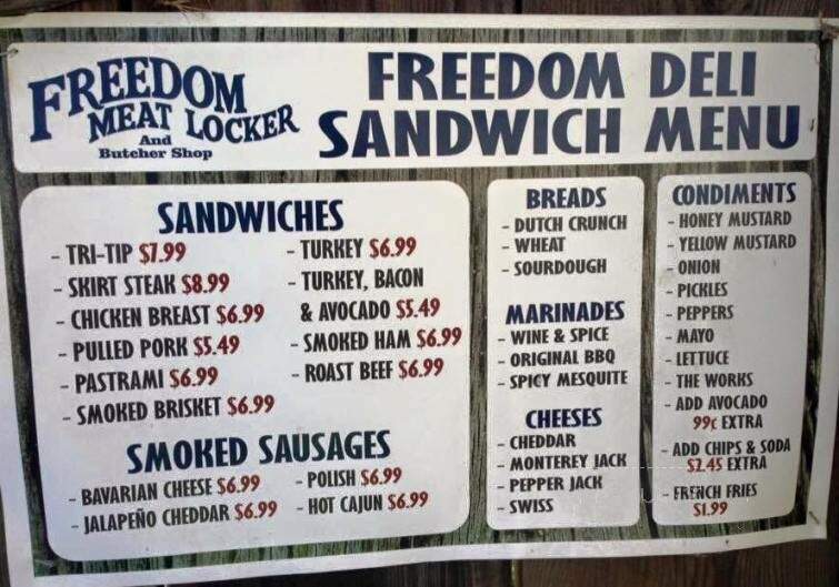 Freedom Meat Lockers - Freedom, CA