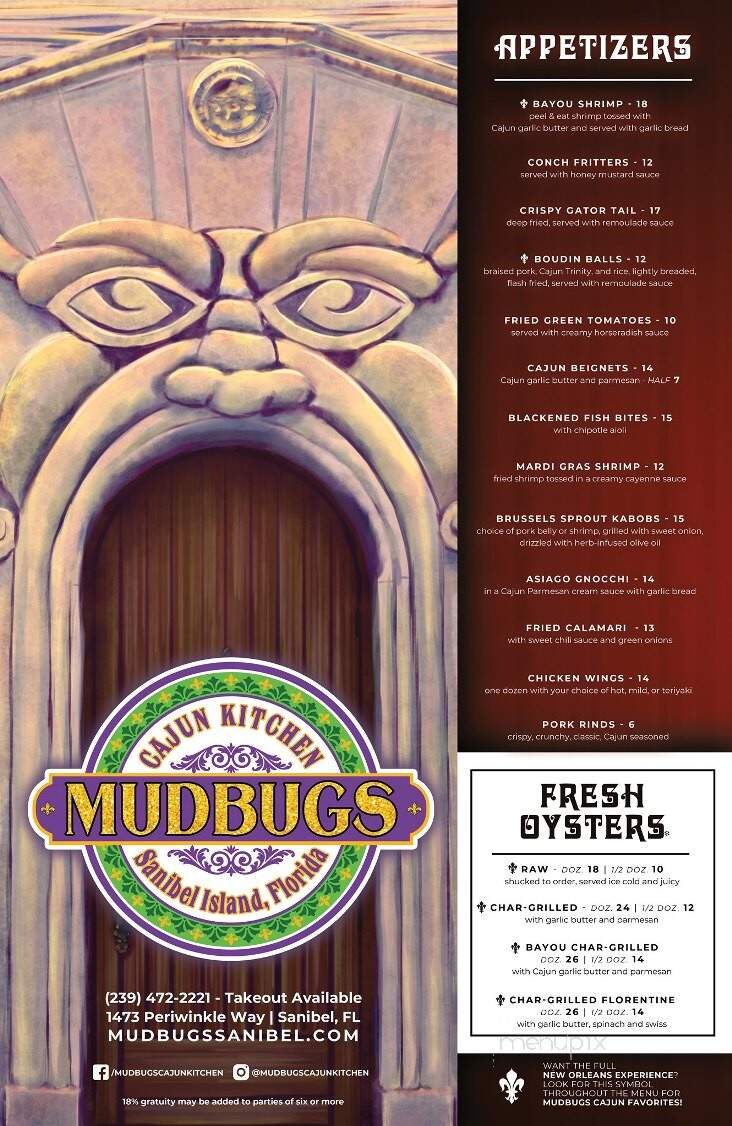 Mudbugs Cajun Kitchen - Sanibel, FL