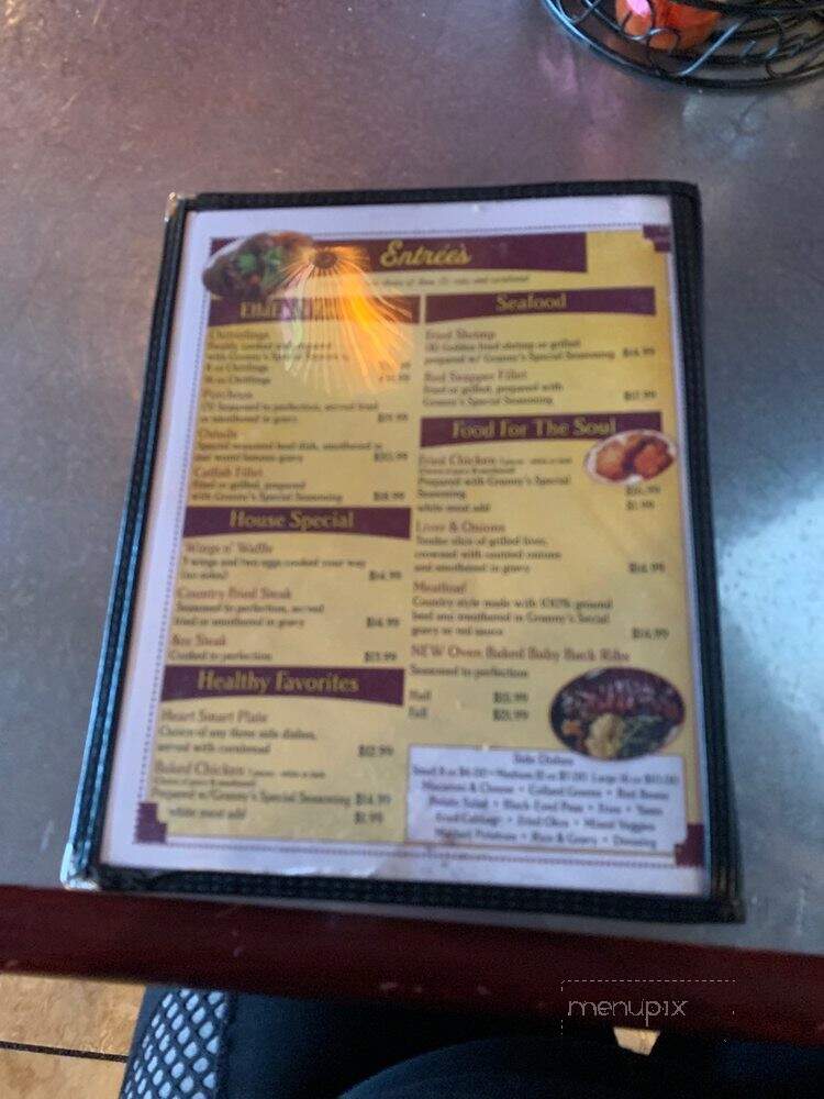 Ella Em's Soul Food - North Las Vegas, NV menu_pic