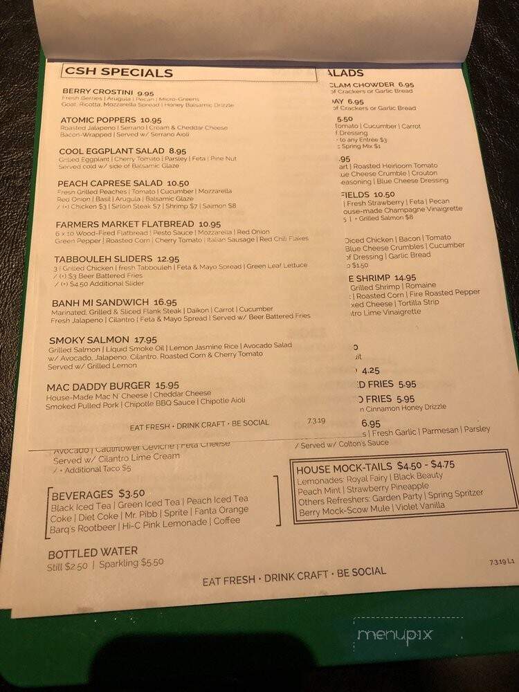 Colton's Social House - Clovis, CA menu_pic