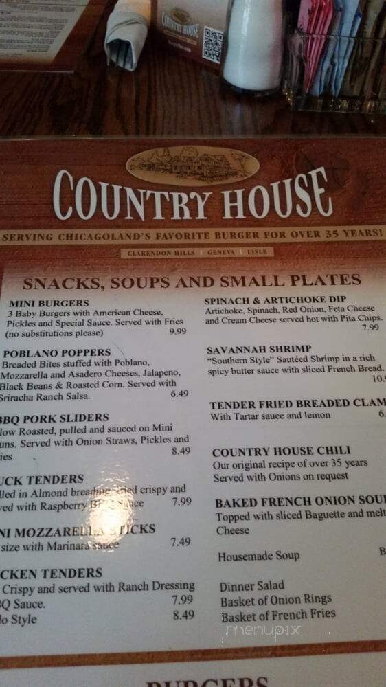 Country House Restaurant - Clarendon Hills, IL