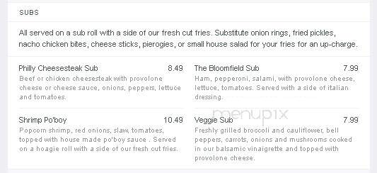 Steel City Samiches - Indiana, PA menu_pic