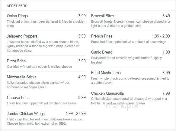 Caesar's Pizza Palace Restaurant - Princess Anne, MD menu_pic