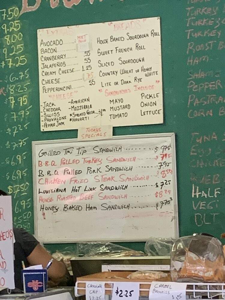 Bianca's Deli - Moraga, CA menu_pic