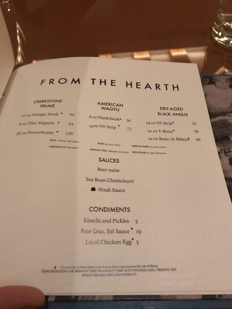 Voltaggio Brothers Steakhouse - National Harbor, MD menu_pic