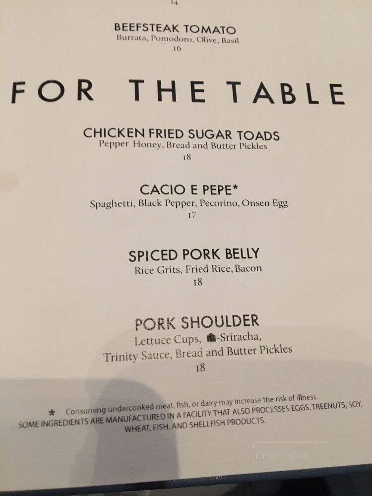 Voltaggio Brothers Steakhouse - National Harbor, MD menu_pic