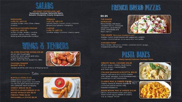 Blue Dog Pizza, Midtown - South Lake Tahoe, CA menu_pic