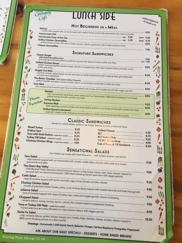 Original Green Bay Cafe - Winnetka, IL