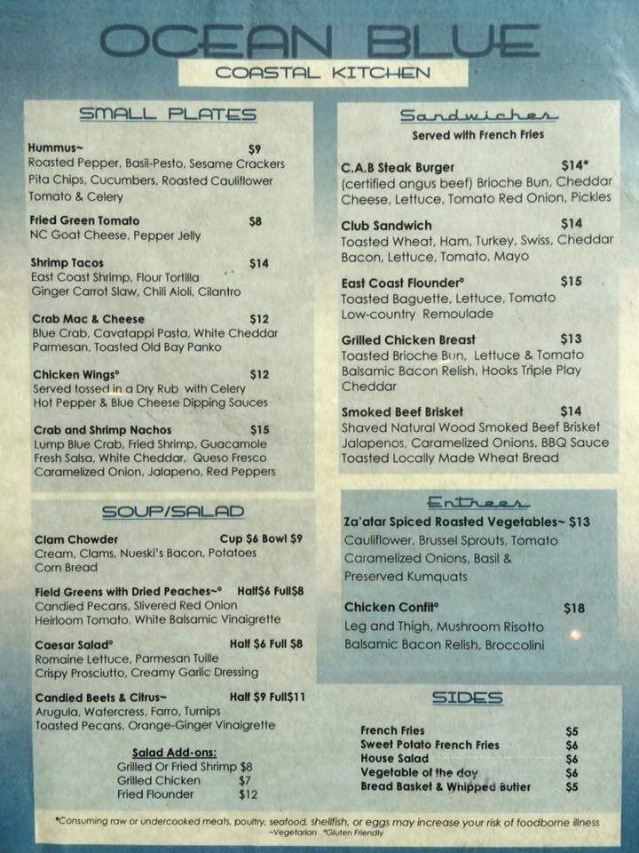Ocean Blue Restaurant & Lounge - Myrtle Beach, SC