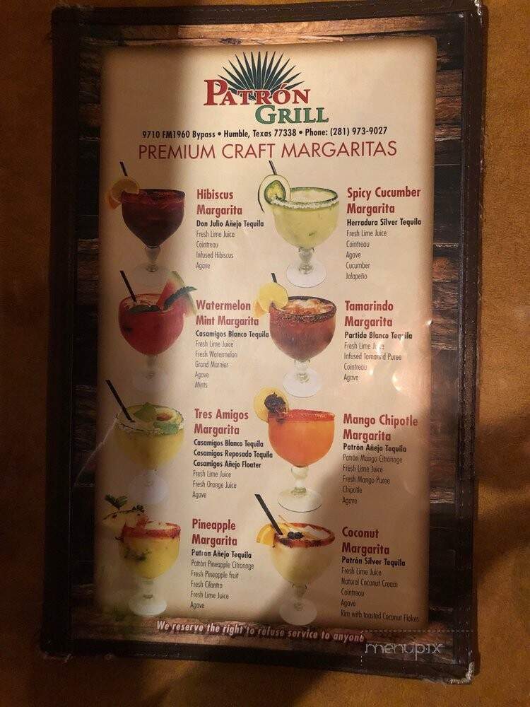 Patron Grill - Humble, TX