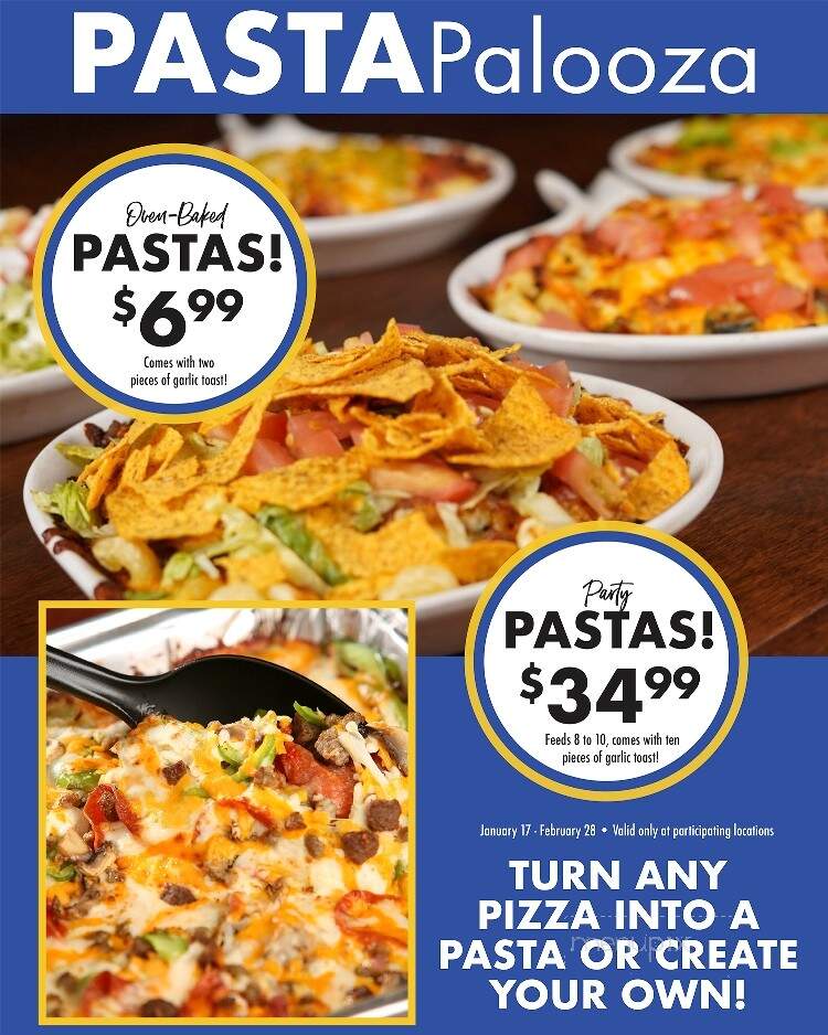 Happy Joe's Pizza & Ice Cream - Muscatine, IA menu_pic