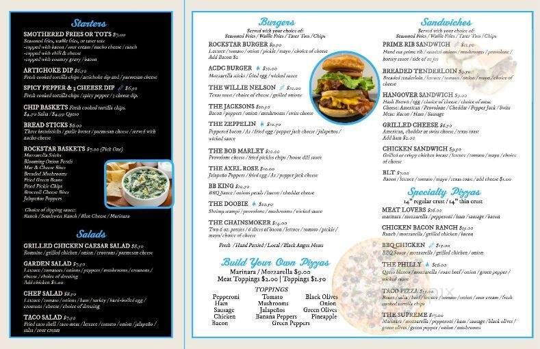 The Venue - Angola, IN menu_pic
