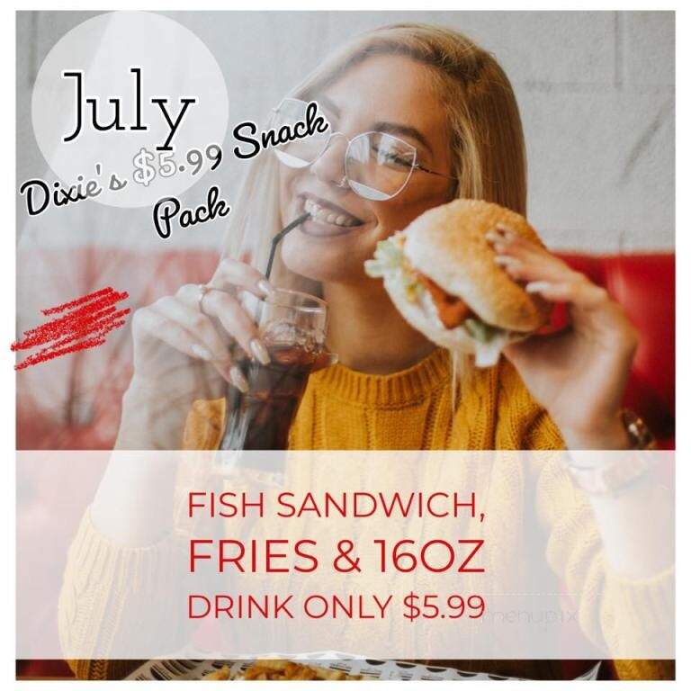 Dixie's Fish and Chicken - Newton, NC menu_pic
