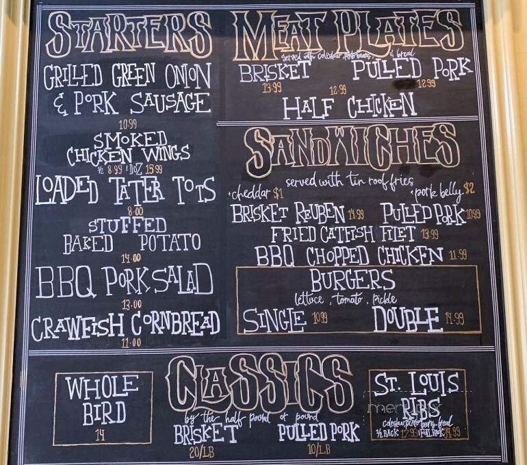 The BBQ Depot - Bay St. Louis, MS menu_pic