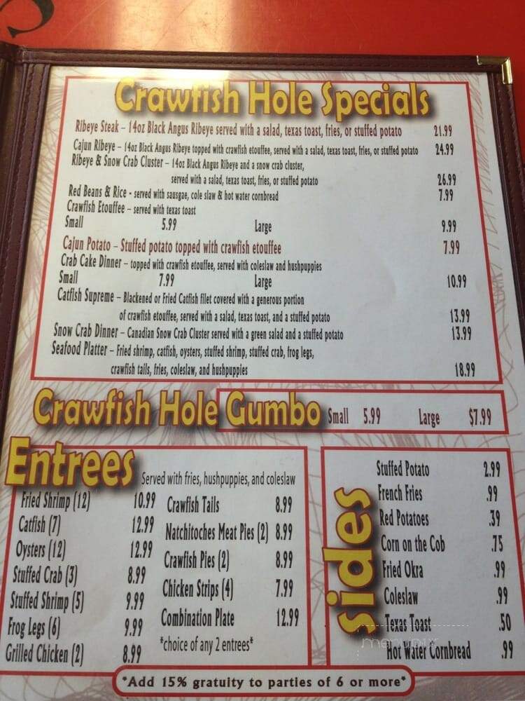 Crawfish Hole Number Two - Minden, LA