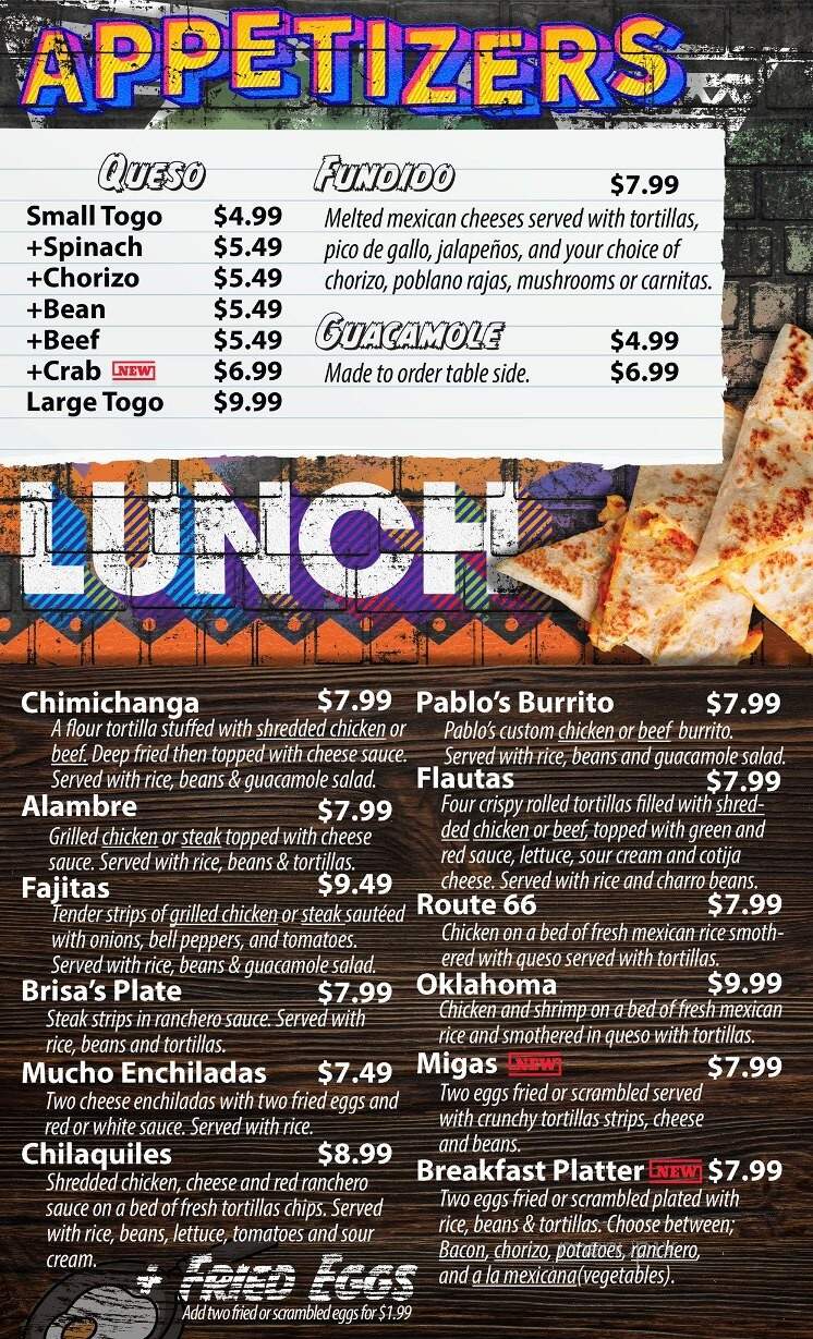Pablo's - Sapulpa, OK