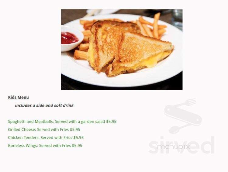 The Waterfront Bar & Grill - Marysville, PA menu_pic