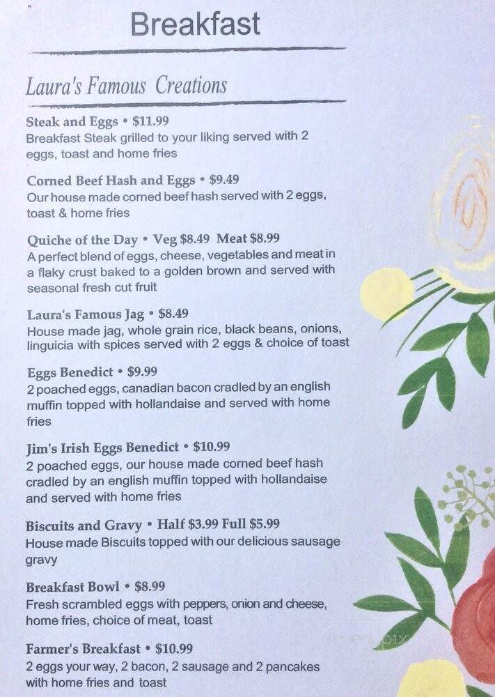 Laura's Home Cooking - Mashpee, MA menu_pic
