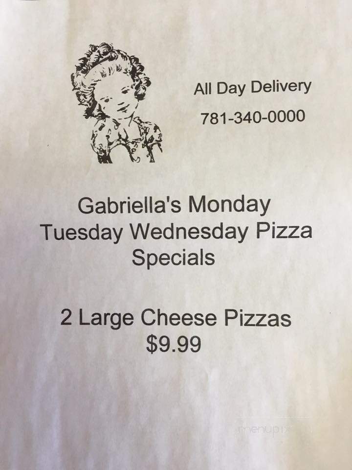 Gabriella's Pizza - South Weymouth, MA