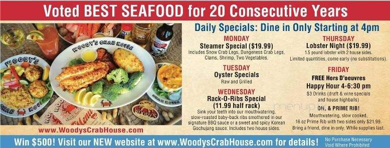 Woody's Crab House - North East, MD