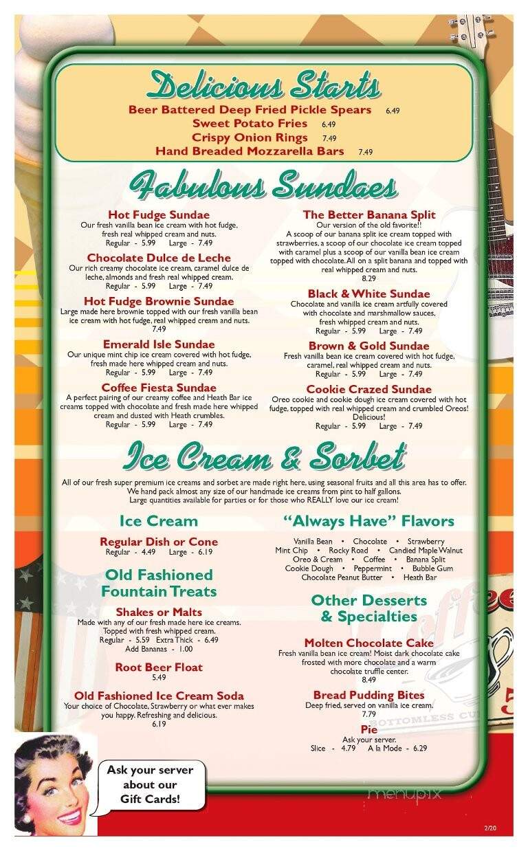 Velvet Grill & Creamery - Galt, CA menu_pic