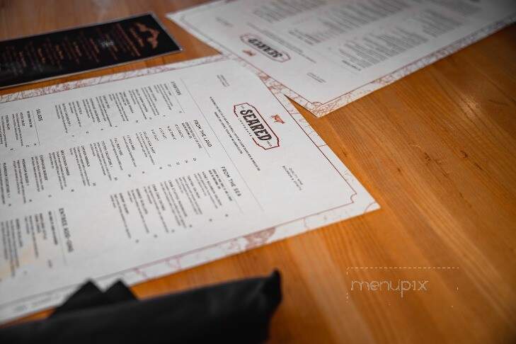Seared Chophouse - Greenville, NC menu_pic