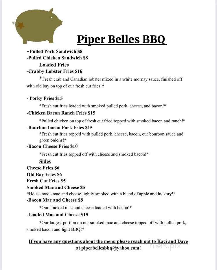 Piper Belle's Bbq - Mount Joy, PA