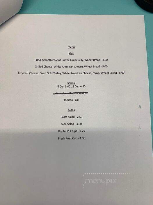 Liv's Cafe & Deli - Exmore, VA menu_pic