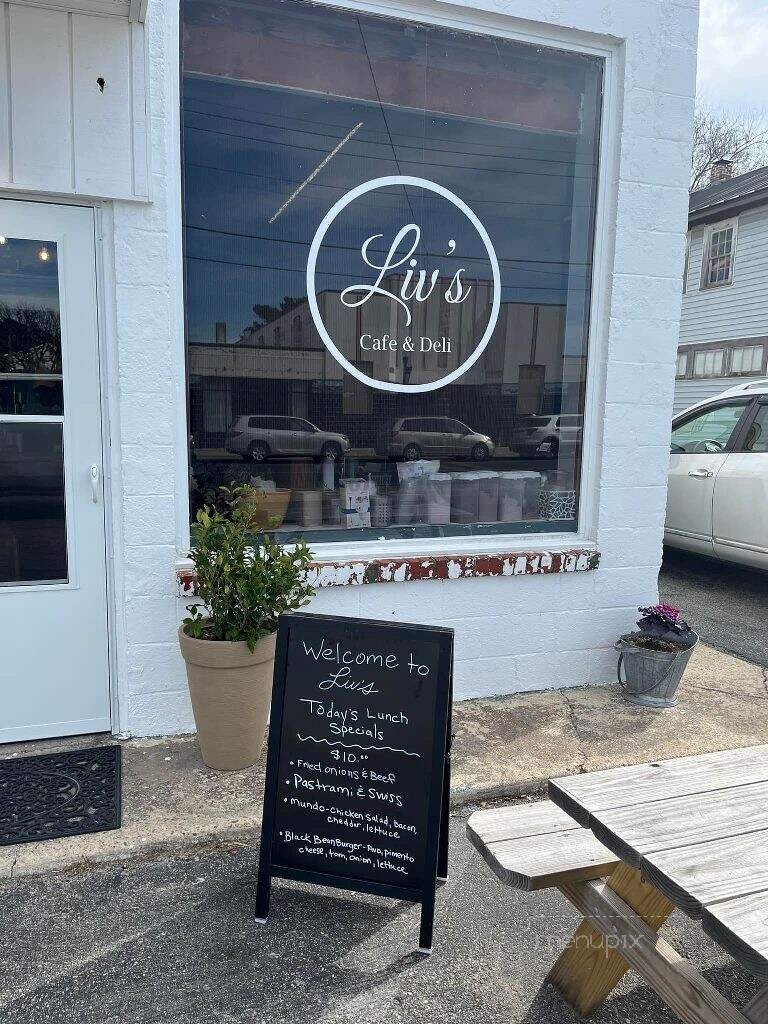 Liv's Cafe & Deli - Exmore, VA menu_pic