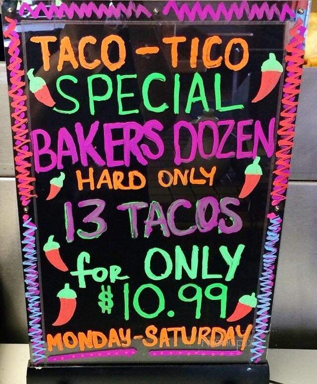 Taco Tico - Kenner, LA menu_pic