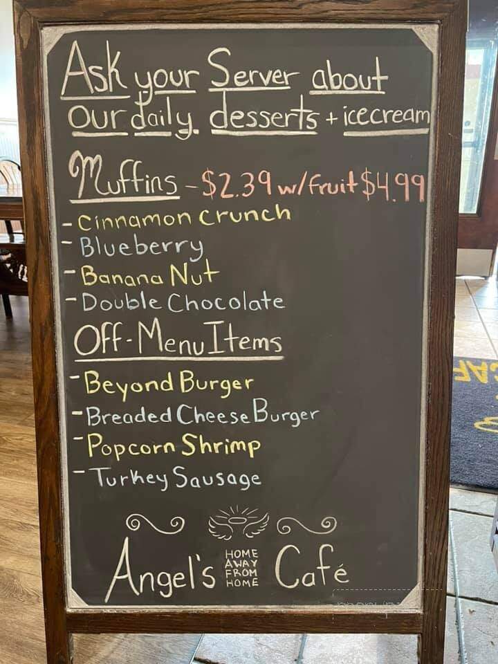 Angel's Cafe - Fort Wayne, IN menu_pic