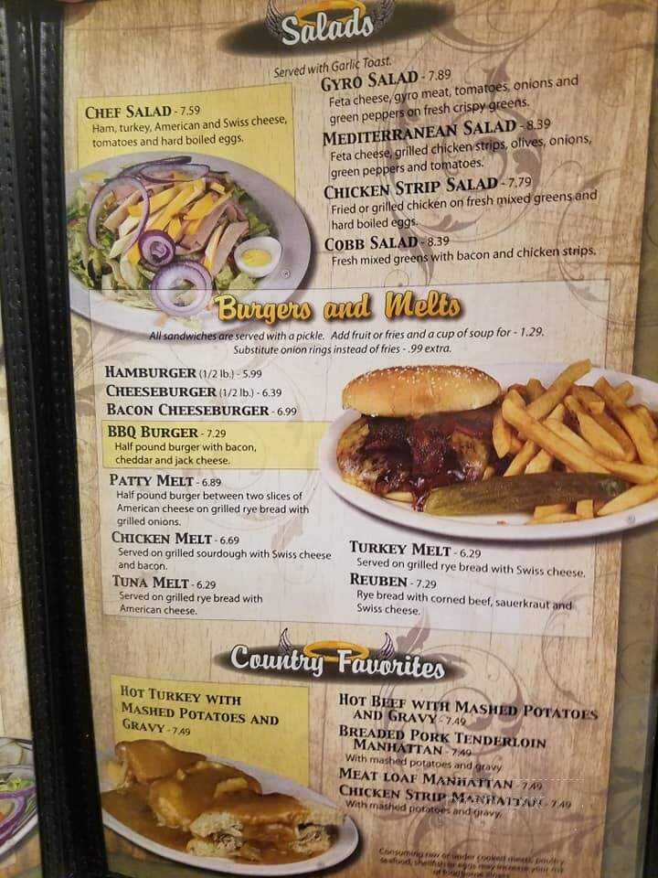 Angel's Cafe - Fort Wayne, IN menu_pic