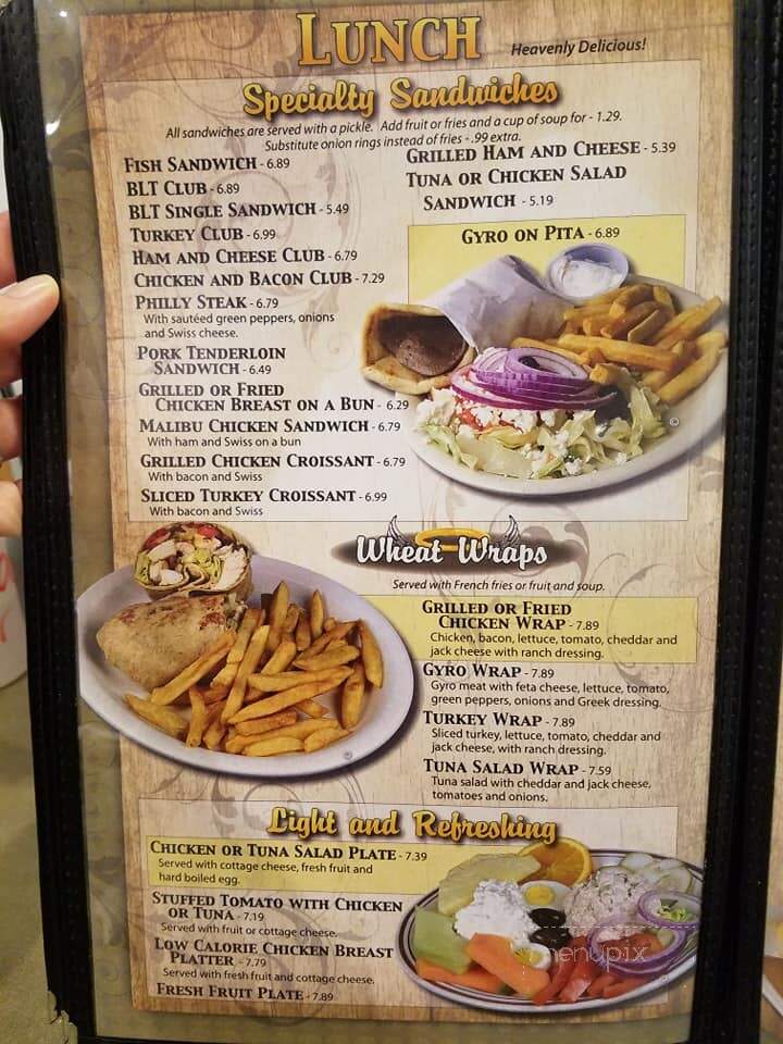 Angel's Cafe - Fort Wayne, IN menu_pic