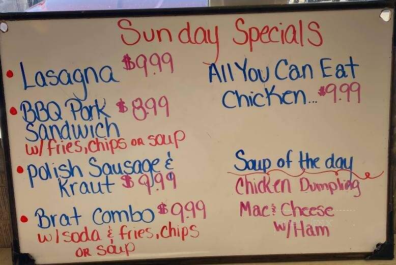 Chico's Cafe - Combined Locks, WI menu_pic
