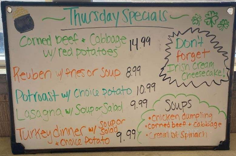 Chico's Cafe - Combined Locks, WI menu_pic