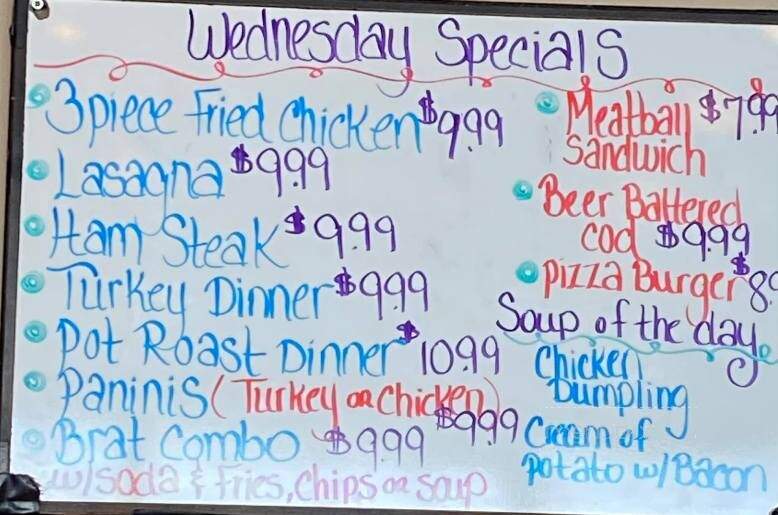 Chico's Cafe - Combined Locks, WI menu_pic