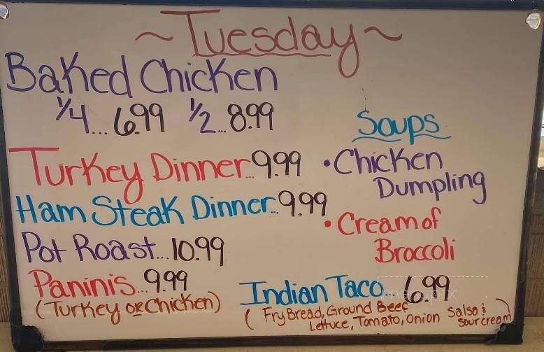 Chico's Cafe - Combined Locks, WI menu_pic