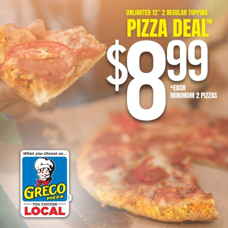 Greco Pizza - Gander, NL